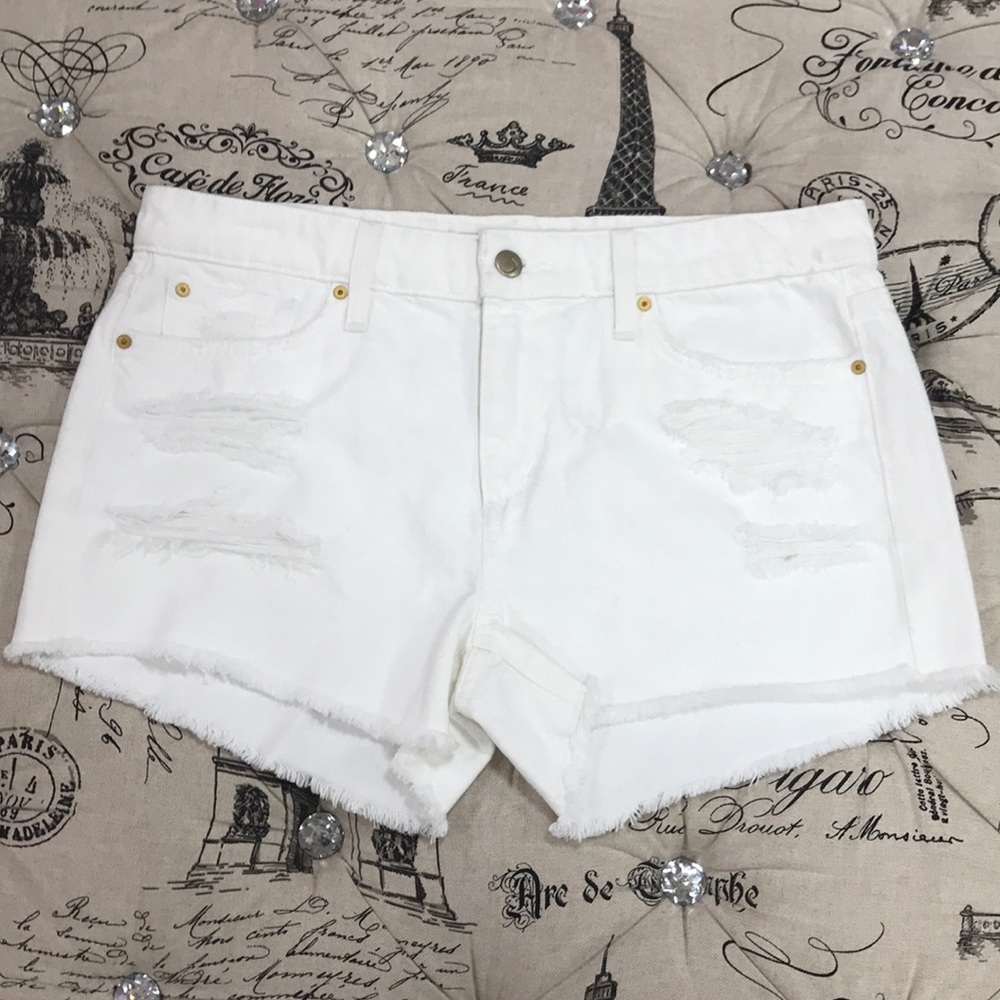 Joe's Jeans Cutoff Denim Shorts - Picture 2 of 8